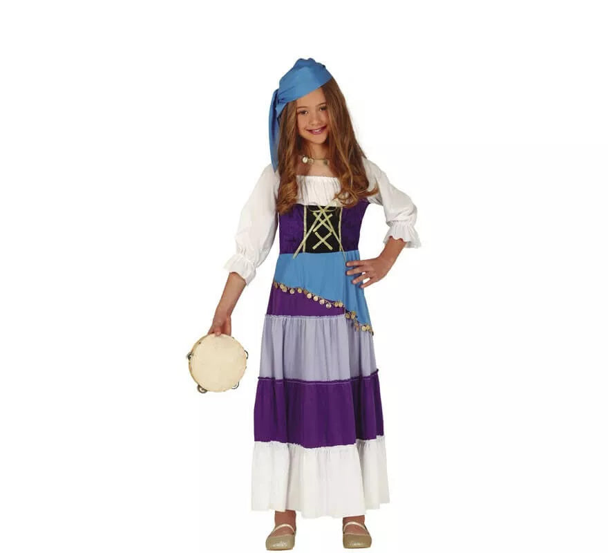 Translation missing: de.Disfraz de Zíngara para niña