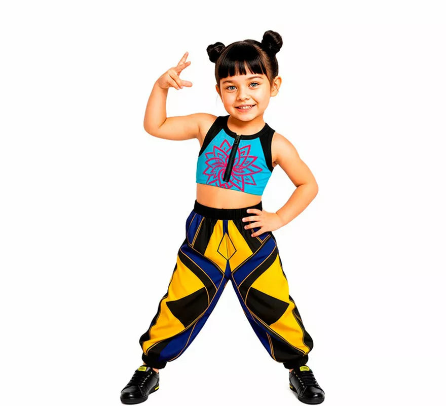 Translation missing: de.Disfraz de Cantante K-Pop lotus classic para niña