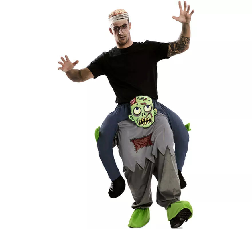 Translation missing: de.Disfraz de Zombie a hombros de Zombie para adultos