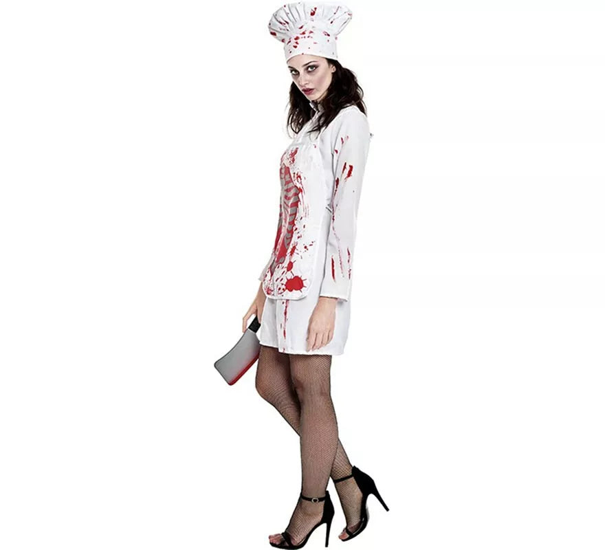 Translation missing: de.Disfraz de Zombie Cocinera para mujer