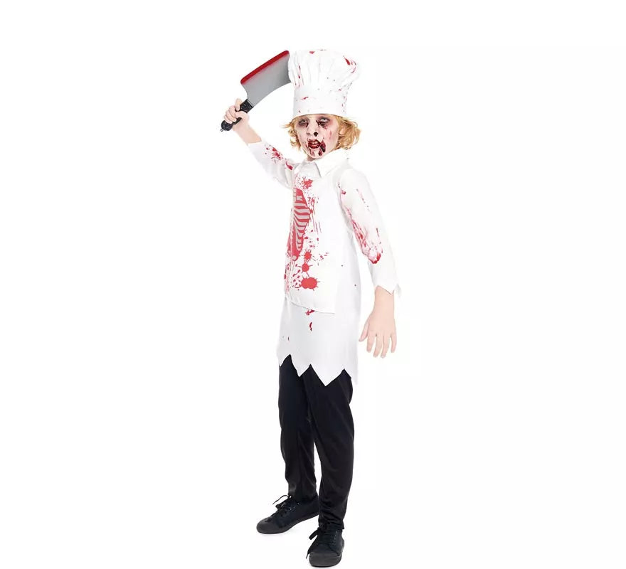 Translation missing: de.Disfraz de Zombie Cocinero para niño