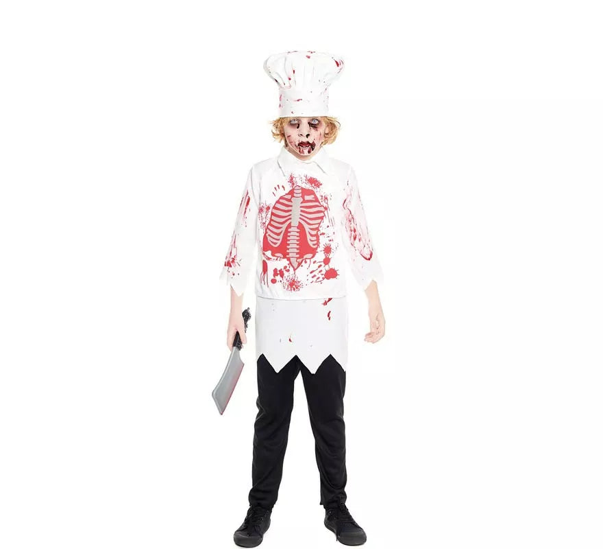Translation missing: de.Disfraz de Zombie Cocinero para niño