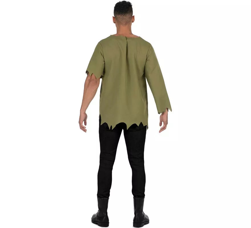 Translation missing: de.Disfraz de Zombie verde infectado para hombre