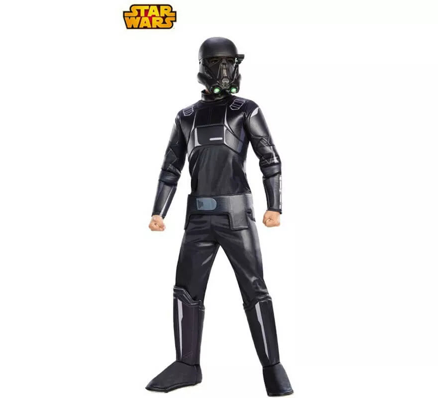 Translation missing: de.Disfraz Death Trooper Negro Premium de Star Wars para niño