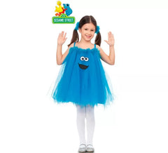 Cookie Monster mit Tutu Kostüm für Mädchen und Baby