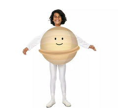 Beiges lächelndes Planet Jupiter-Kostüm für Kinder