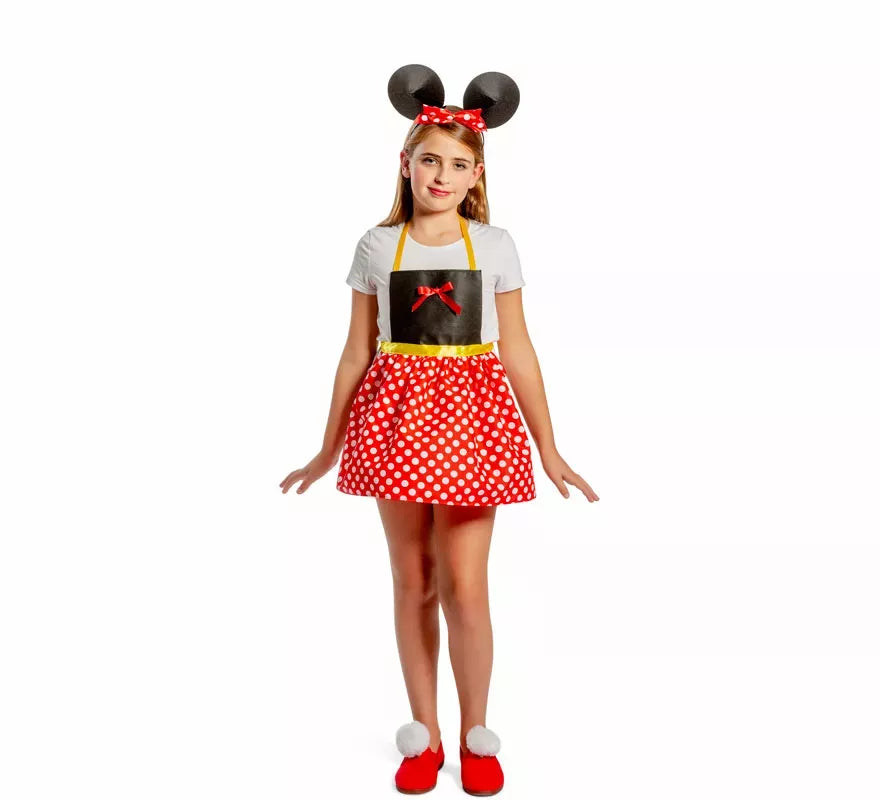 Translation missing: de.Kit o disfraz Chic Mouse para niña