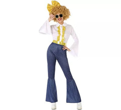 80er Jahre Disco Kostüm für Damen