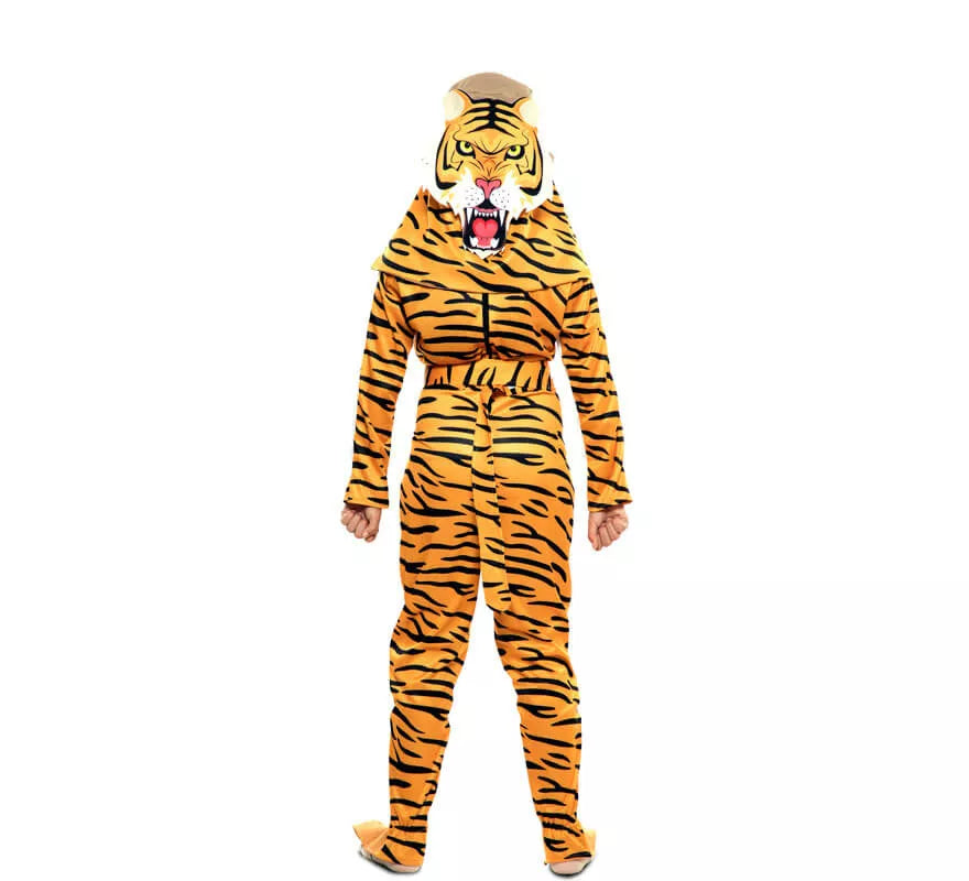 Translation missing: de.Disfraz Doble de Cazador y Tigre para niños