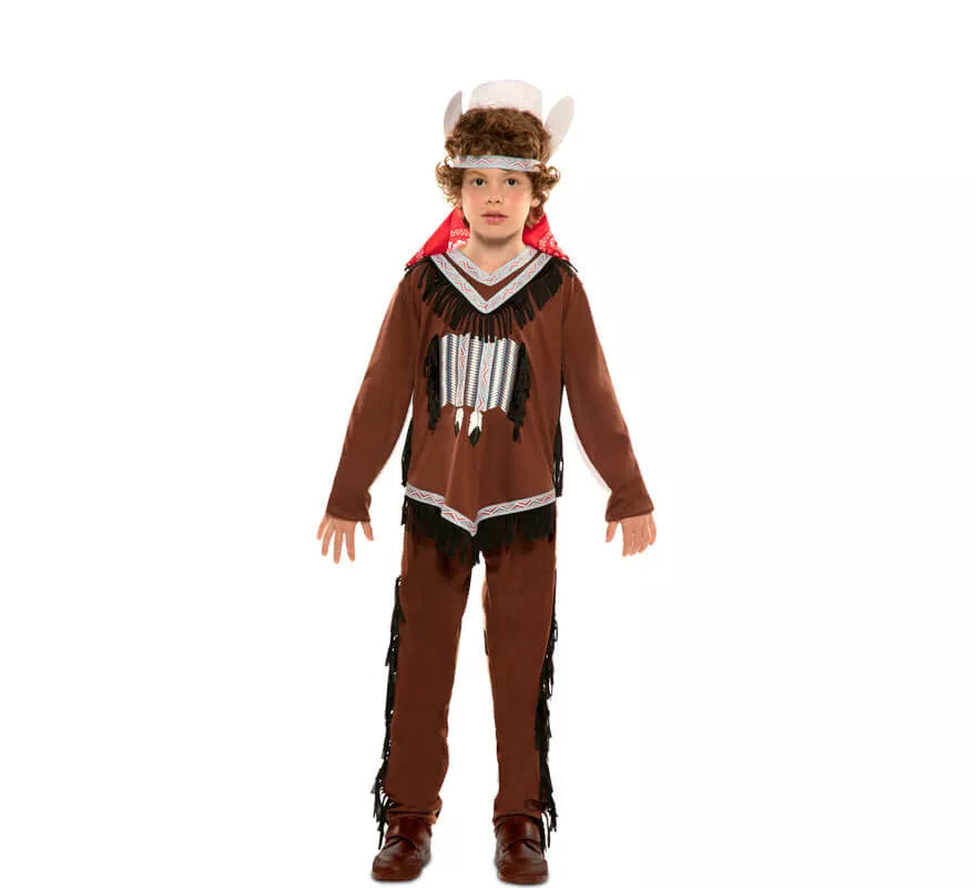 Disfraz Doble de Indio y Vaquero para niño