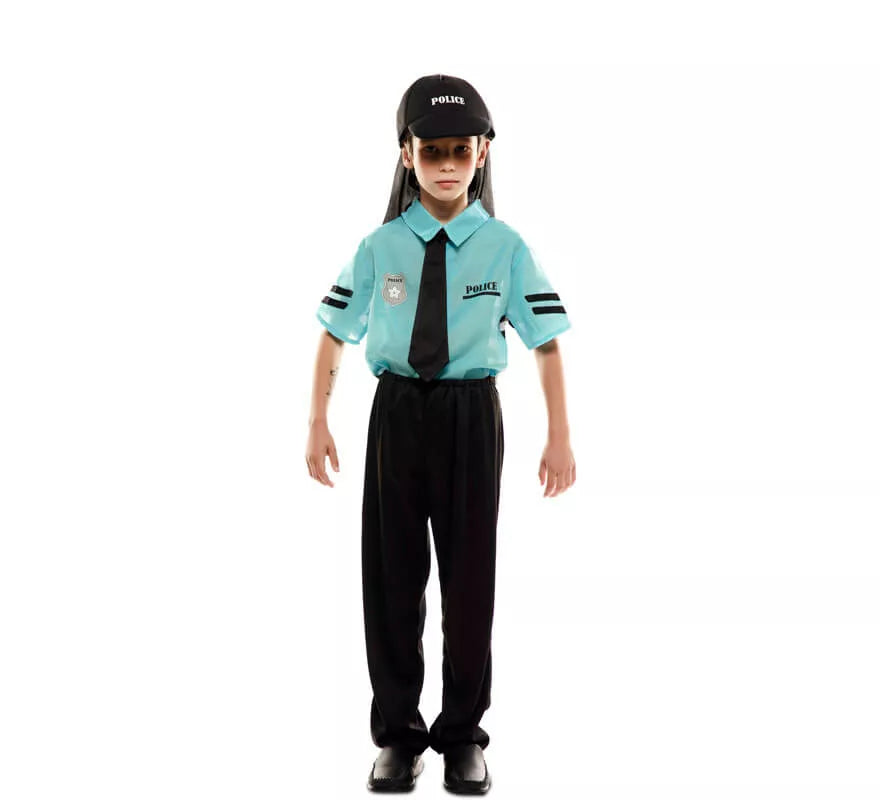 Translation missing: de.Disfraz Doble de Policía y Ladrón para niños
