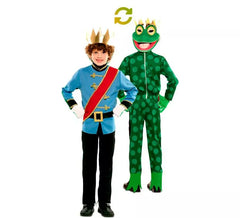 Doppelkostüm Prinz und Frosch für ein Kind