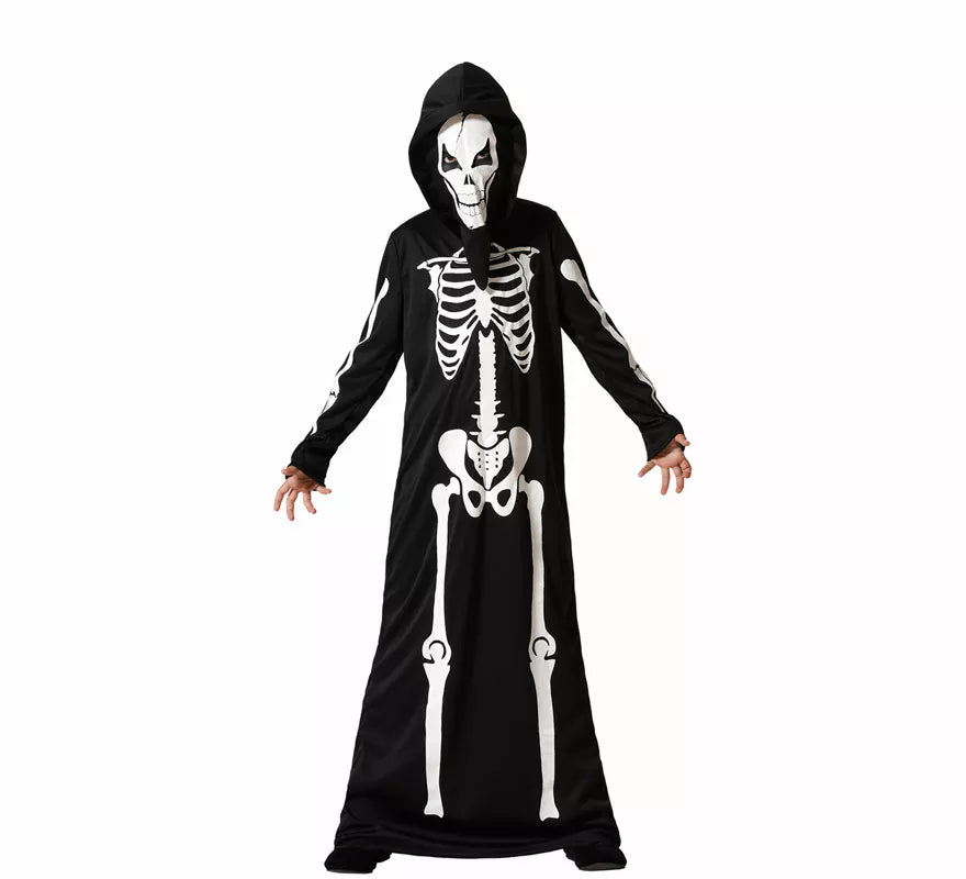 Translation missing: de.Disfraz Esqueleto de la Muerte para niños