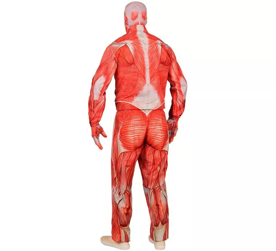 Translation missing: de.Disfraz Express de Anatómico con Músculos para hombre