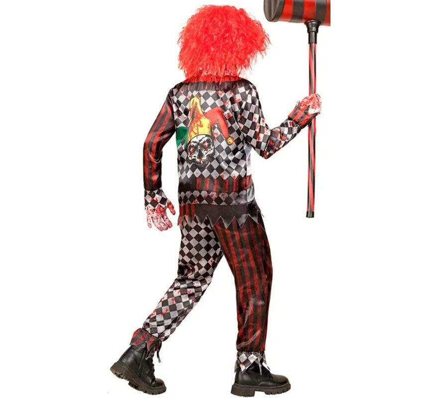 Disfraz Express de Payaso Malvado para niño