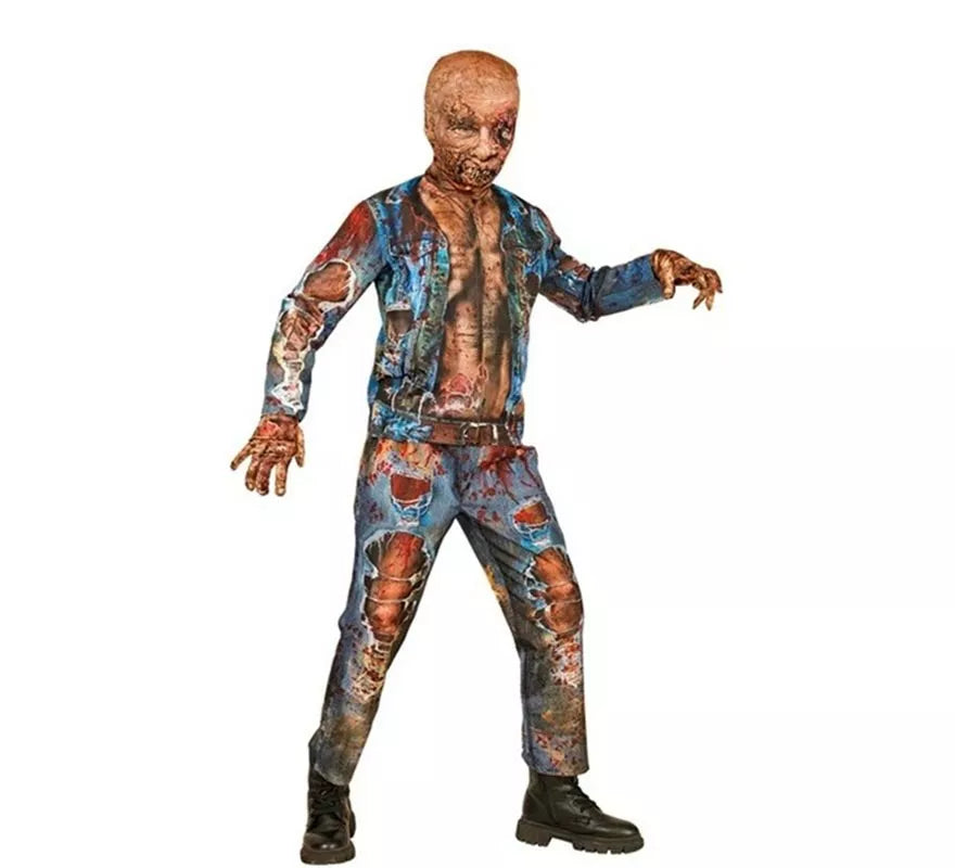 Translation missing: de.Disfraz Express de Zombie para niño