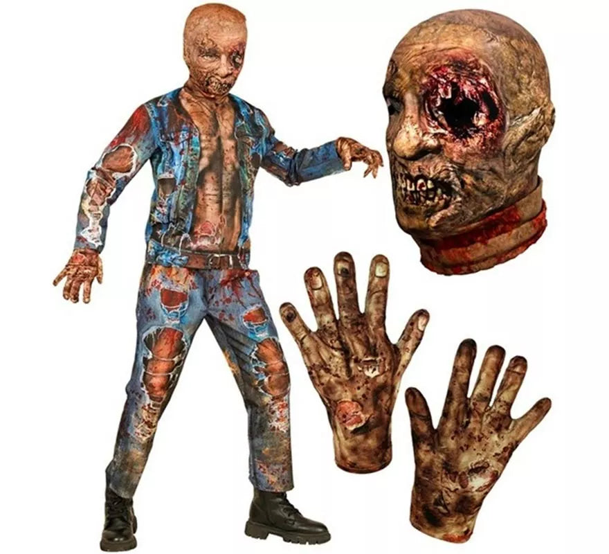 Translation missing: de.Disfraz Express de Zombie para niño