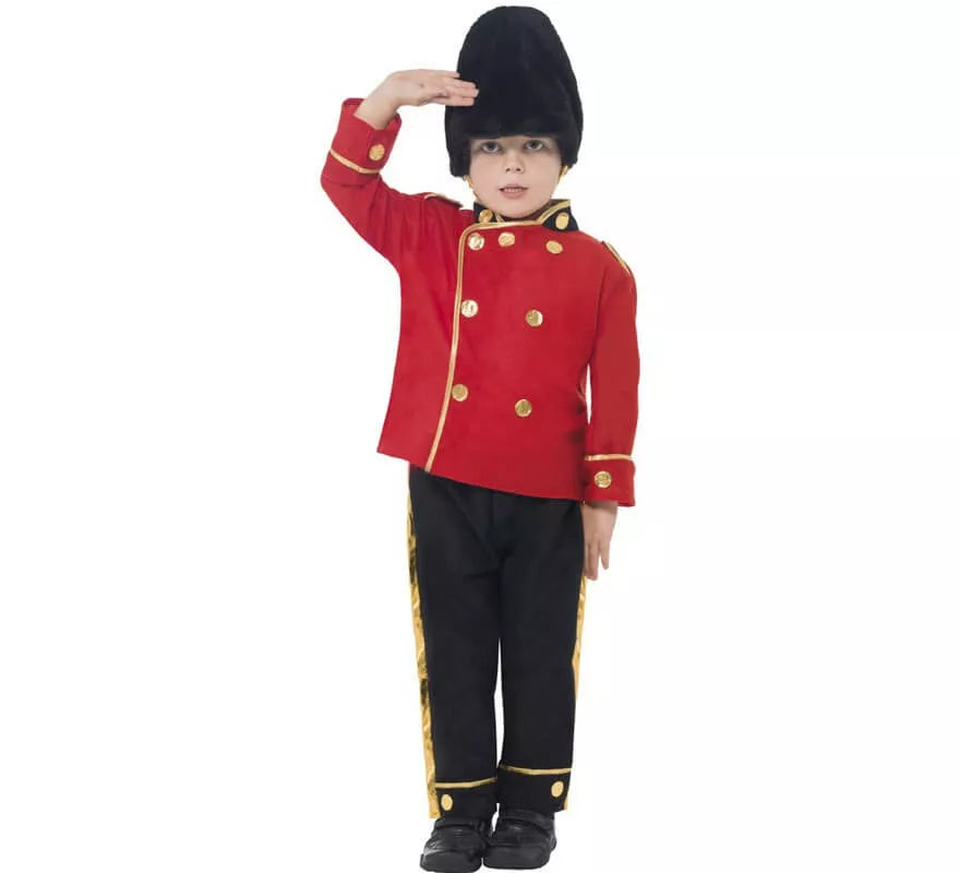 Translation missing: de.Disfraz Guardia Real Inglesa para Niño