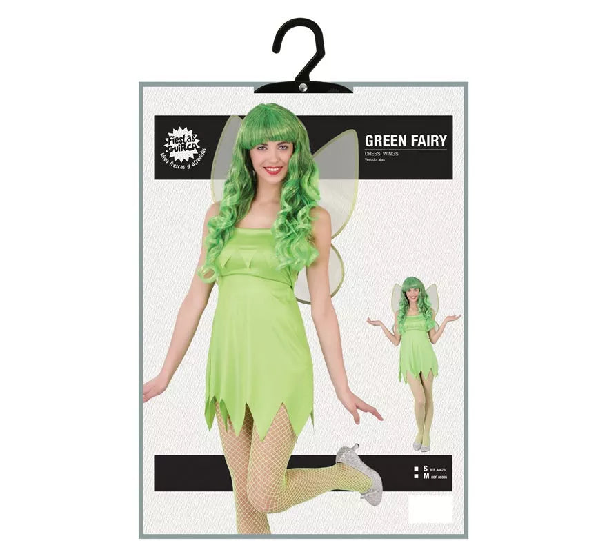 Translation missing: de.Disfraz Hada Verde mujer