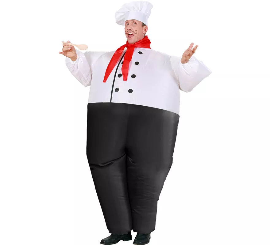 Translation missing: de.Disfraz Hinchable de Chef Gigante para adulto