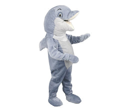 Delphin Maskottchen Kostüm für Erwachsene