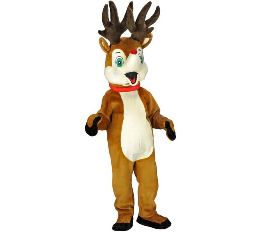 Translation missing: de.Disfraz Mascota Reno Rudolph para adultos