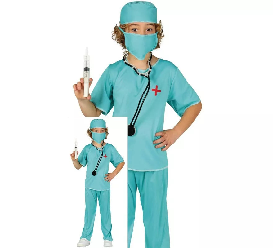 Translation missing: de.Disfraz Médico Cirujano para niños