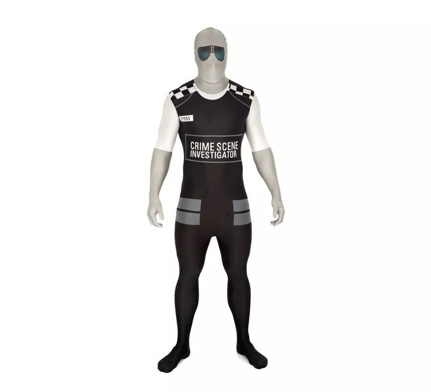 Translation missing: de.Disfraz MORPHSUIT modelo CSI de adultos