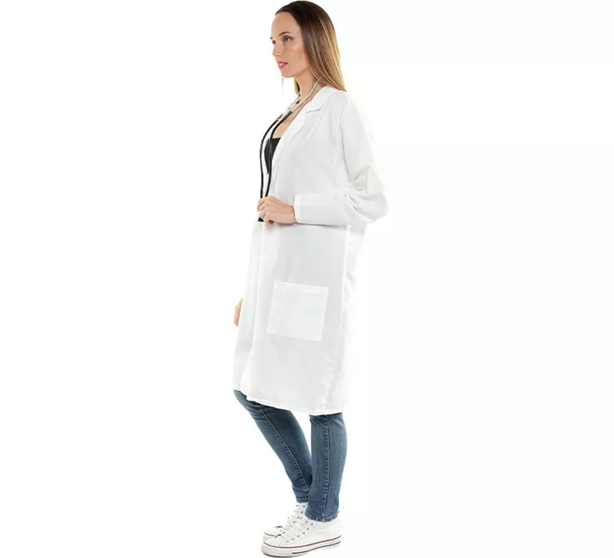Translation missing: de.Disfraz o Bata Blanca de Médico para adulto