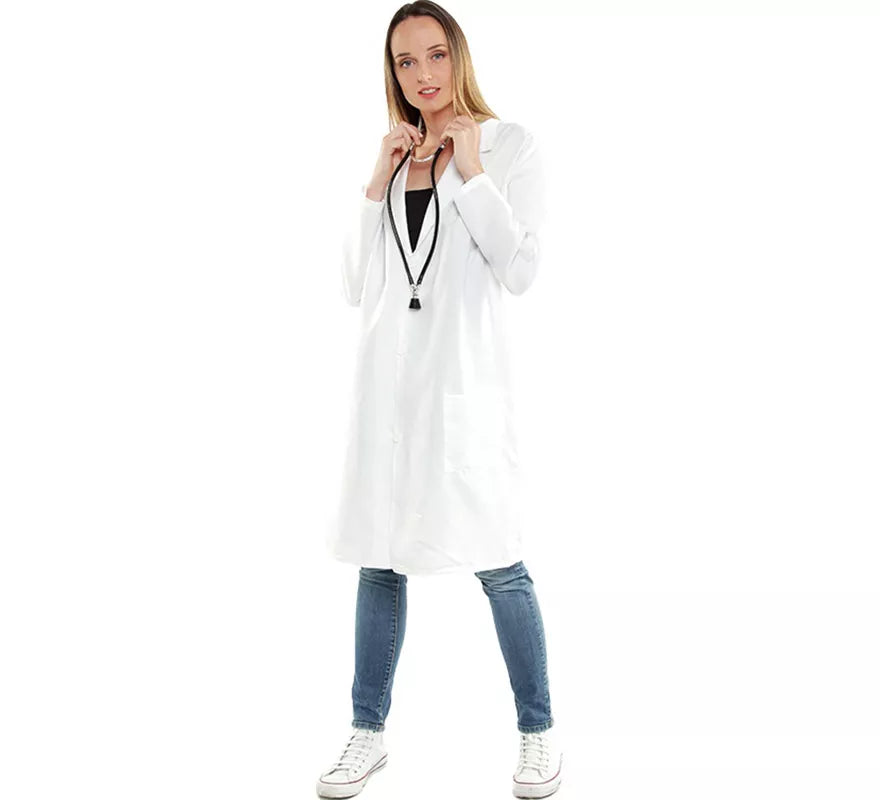 Translation missing: de.Disfraz o Bata Blanca de Médico para adulto