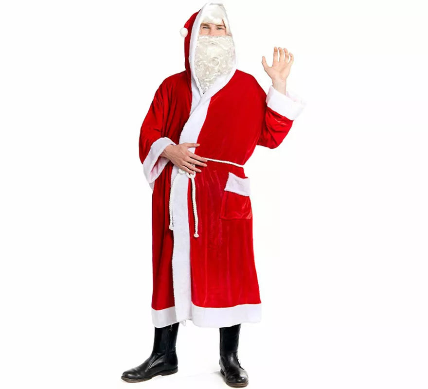 Translation missing: de.Disfraz o Bata de Papá Noel para hombre