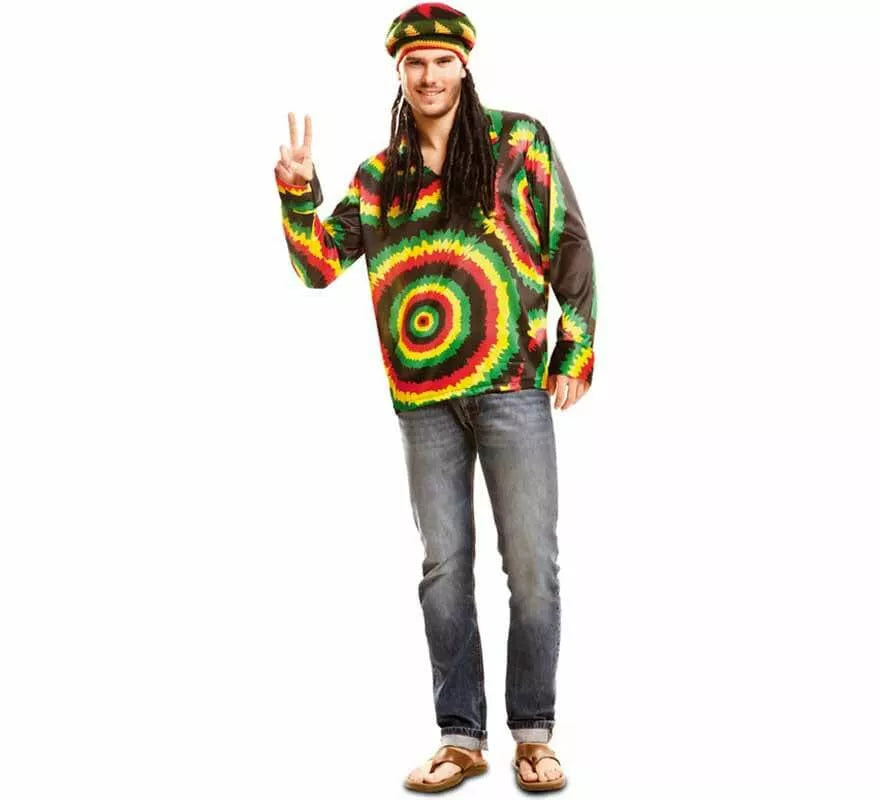Translation missing: de.Disfraz o Camisa de Jamaicano para hombre