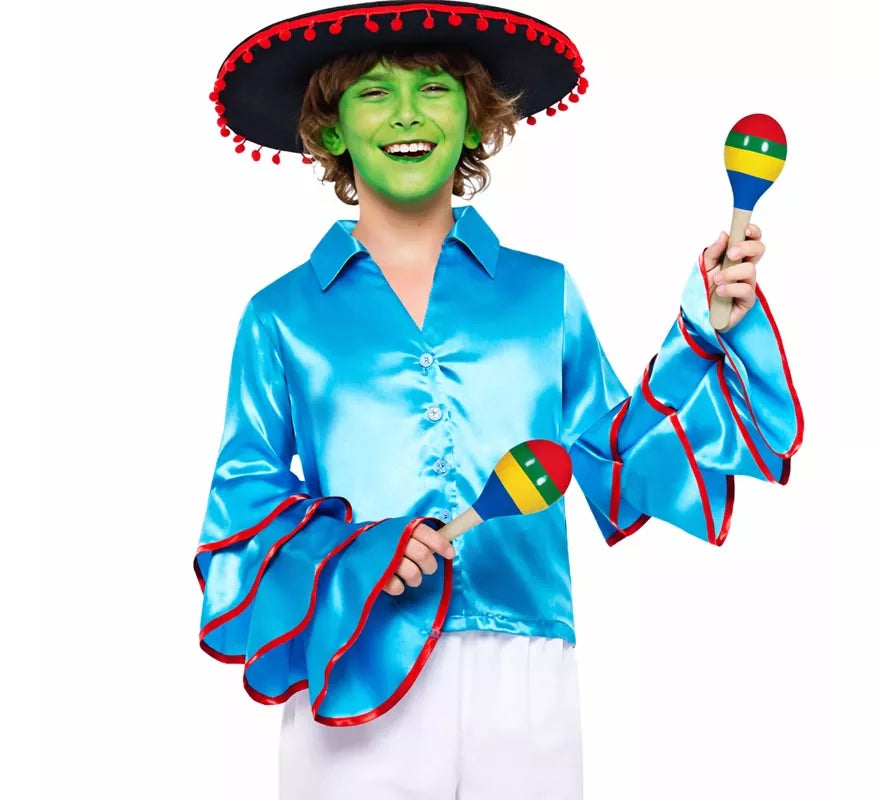 Translation missing: de.Disfraz o Camisa de La Mascara Rumbero para niño