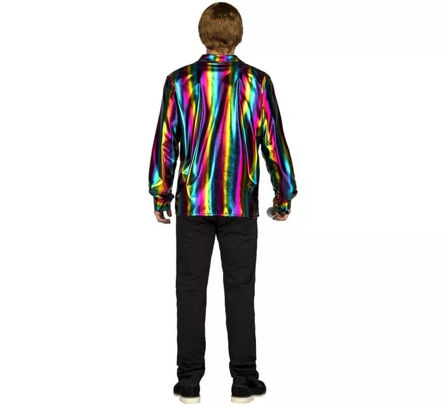Translation missing: de.Disfraz o Camisa Disco multicolor para hombre