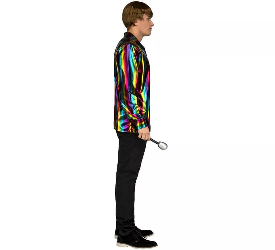 Translation missing: de.Disfraz o Camisa Disco multicolor para hombre