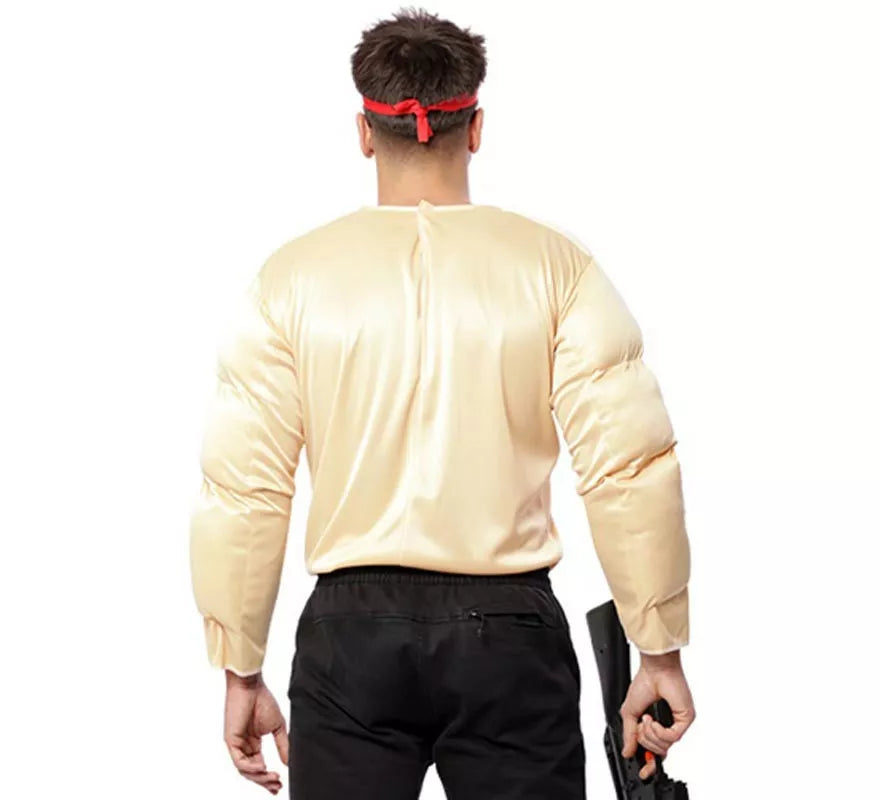 Translation missing: de.Disfraz o Camiseta con Músculos de Forzudo para hombre