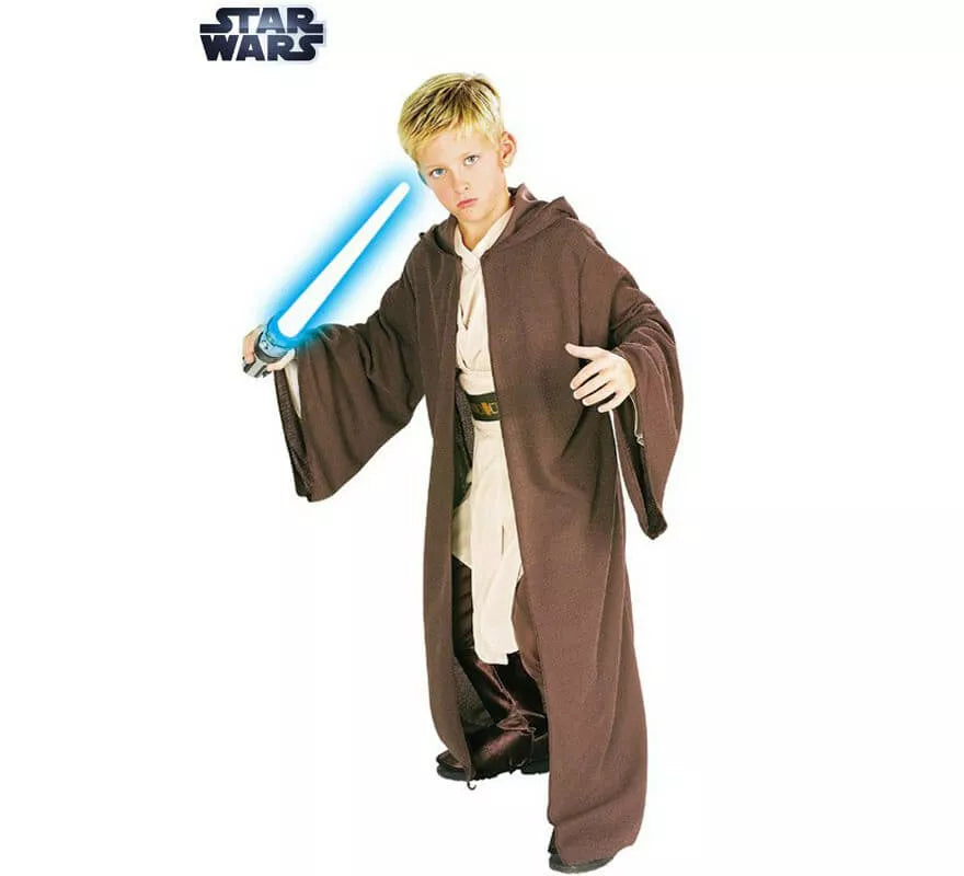Translation missing: de.Disfraz o Capa con capucha Jedi Deluxe de Star Wars para niño