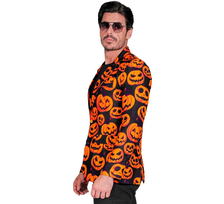 Translation missing: de.Chaqueta de Calabaza naranja y negro para hombre