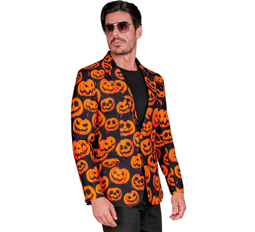 Translation missing: de.Chaqueta de Calabaza naranja y negro para hombre