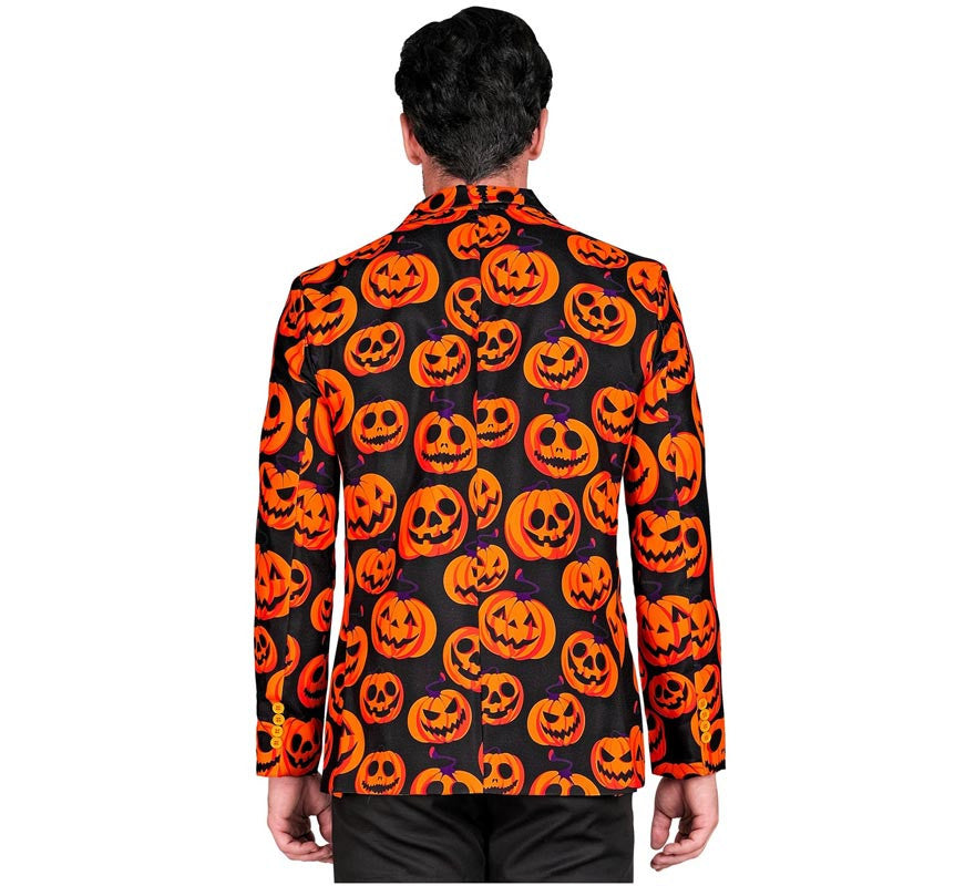 Translation missing: de.Chaqueta de Calabaza naranja y negro para hombre