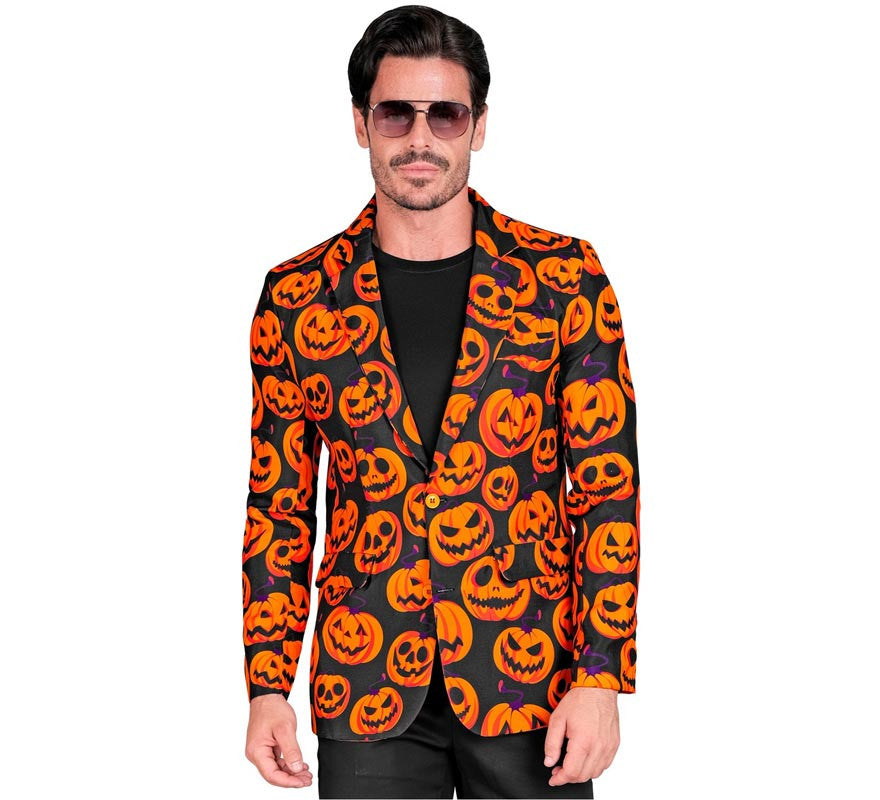 Translation missing: de.Chaqueta de Calabaza naranja y negro para hombre