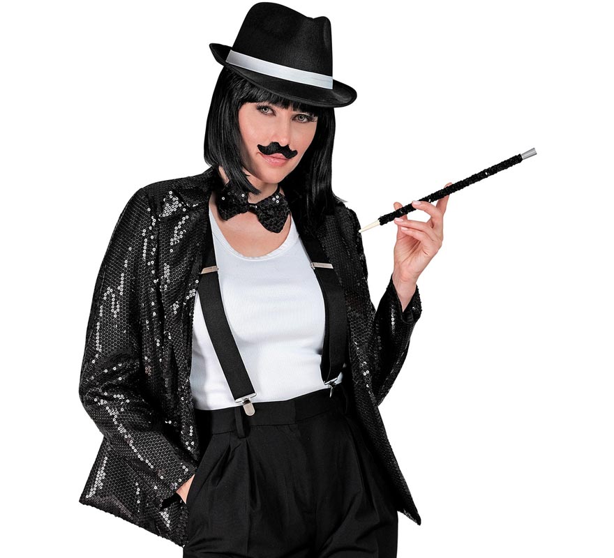 Translation missing: de.Chaqueta de Fiesta negro con lentejuelas para mujer