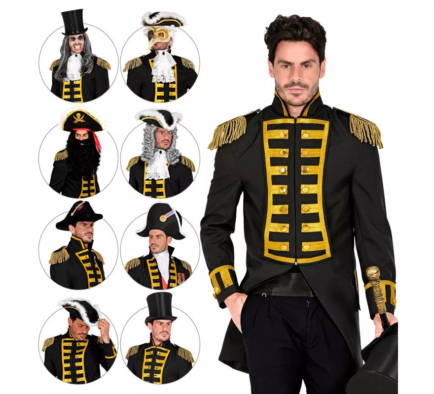 Translation missing: de.Disfraz o Chaqueta de Frac Black Parade para hombre