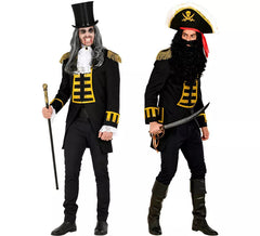 Herren Black Parade Frac Kostüm oder Jacke