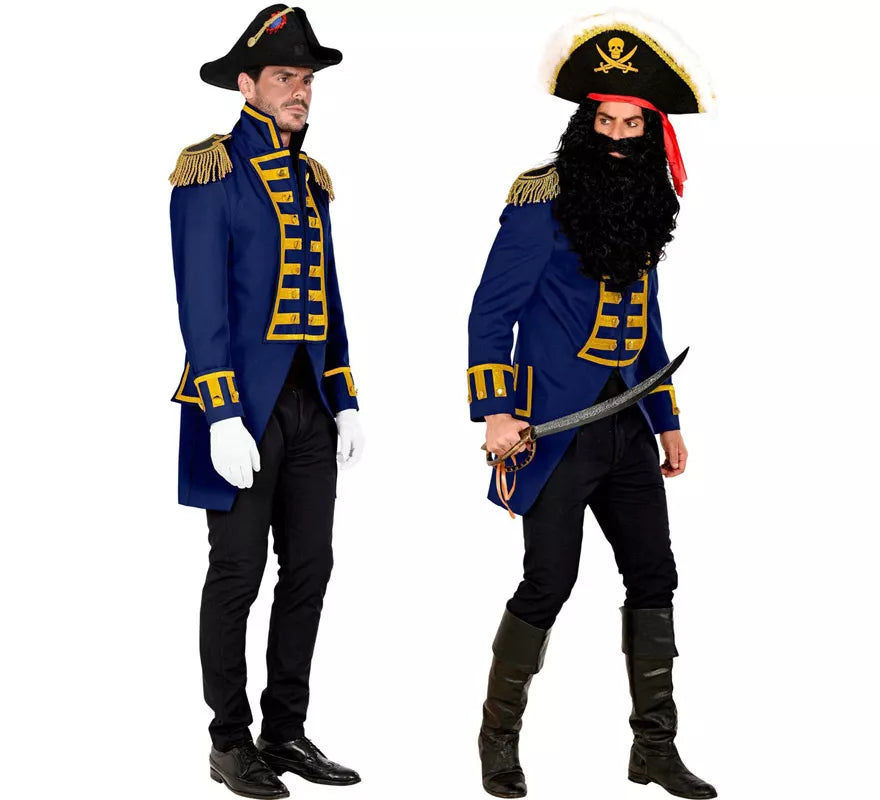 Translation missing: de.Disfraz o Chaqueta de Frac Blue Parade para hombre