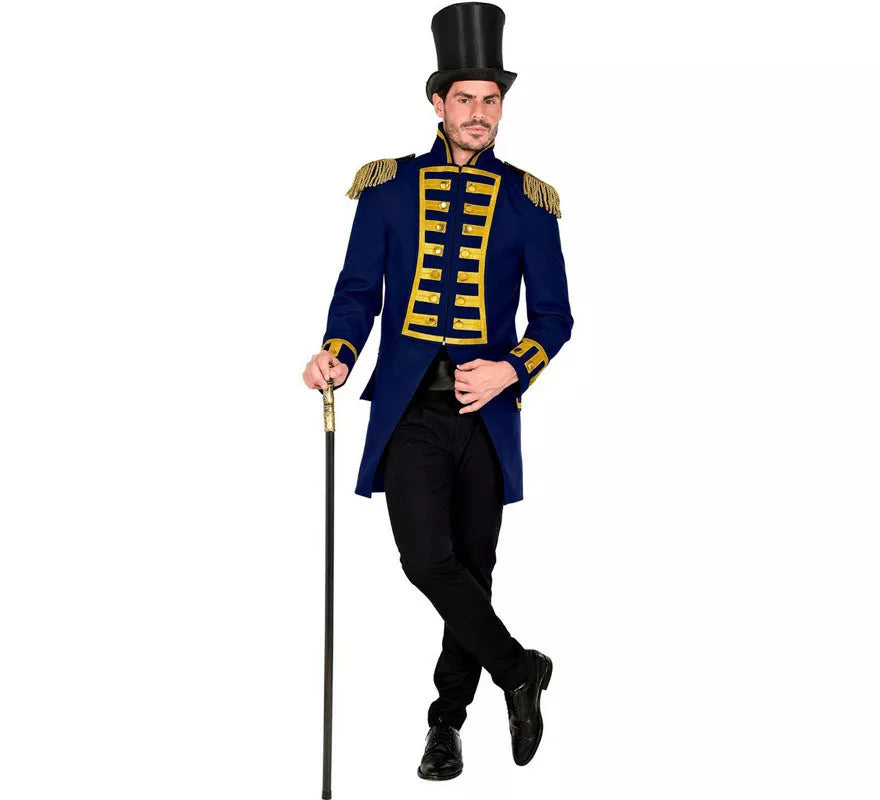 Translation missing: es.Disfraz o Chaqueta de Frac Blue Parade para hombre