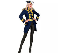Frac Blue Parade Kostüm oder Jacke für Damen