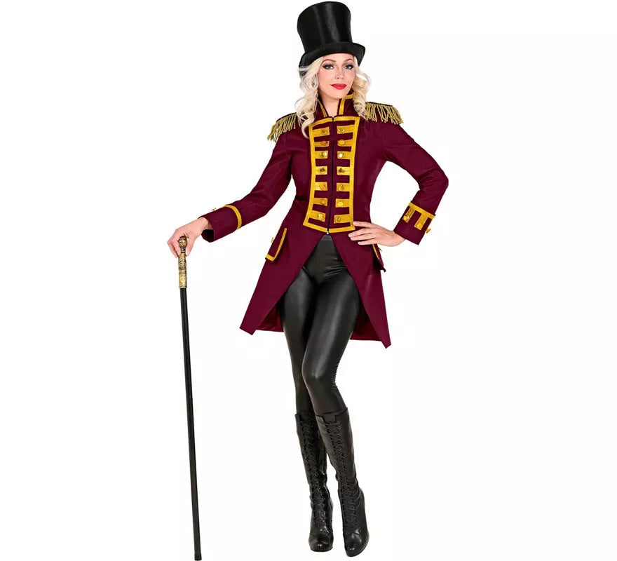 Translation missing: de.Disfraz o Chaqueta de Frac Burgundy Parade para mujer