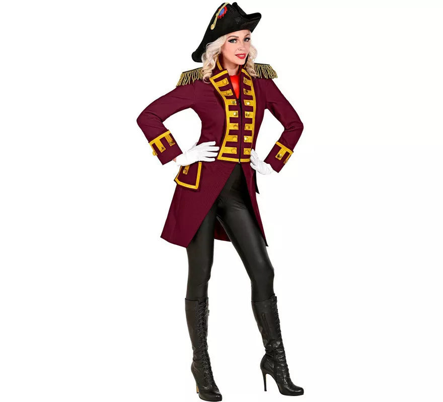Translation missing: de.Disfraz o Chaqueta de Frac Burgundy Parade para mujer