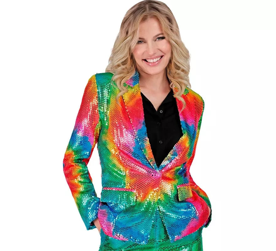 Translation missing: de.Disfraz o Chaqueta de Moda multicolor neón para mujer